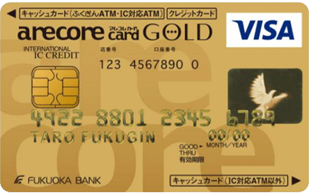 福岡銀行 アレコレカード（ゴールド）VISA/MasterCard