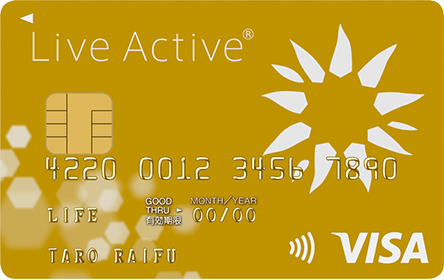 Live Active(R) Visa Gold Card