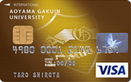 AOYAMA GAKUIN CARD（ゴールドカード）