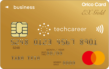 techcareer EX GOLD for Biz Card M