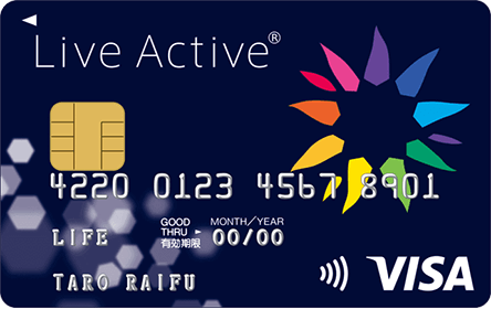 Live Active(R) Visa Card